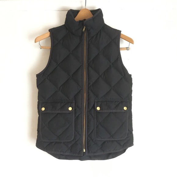 J. Crew Jackets & Blazers - J. CREW Excursion Quilted Down Vest